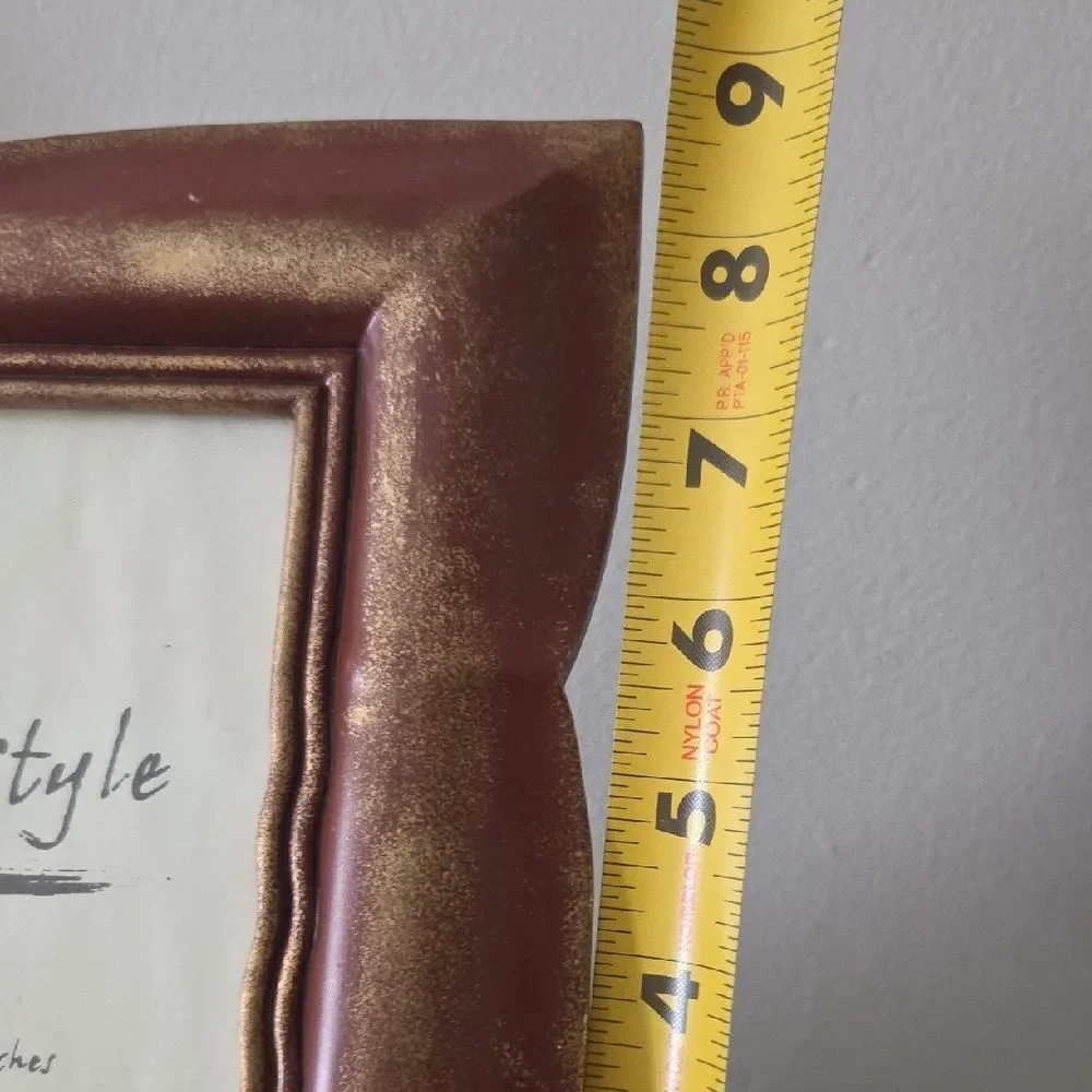 Brown and Gold Picture Frame